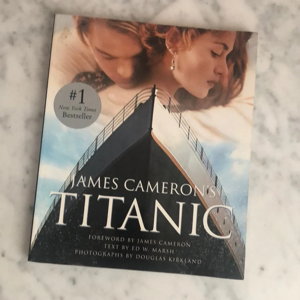 James Cameron’s Titanic Coffee Table Book 90’s